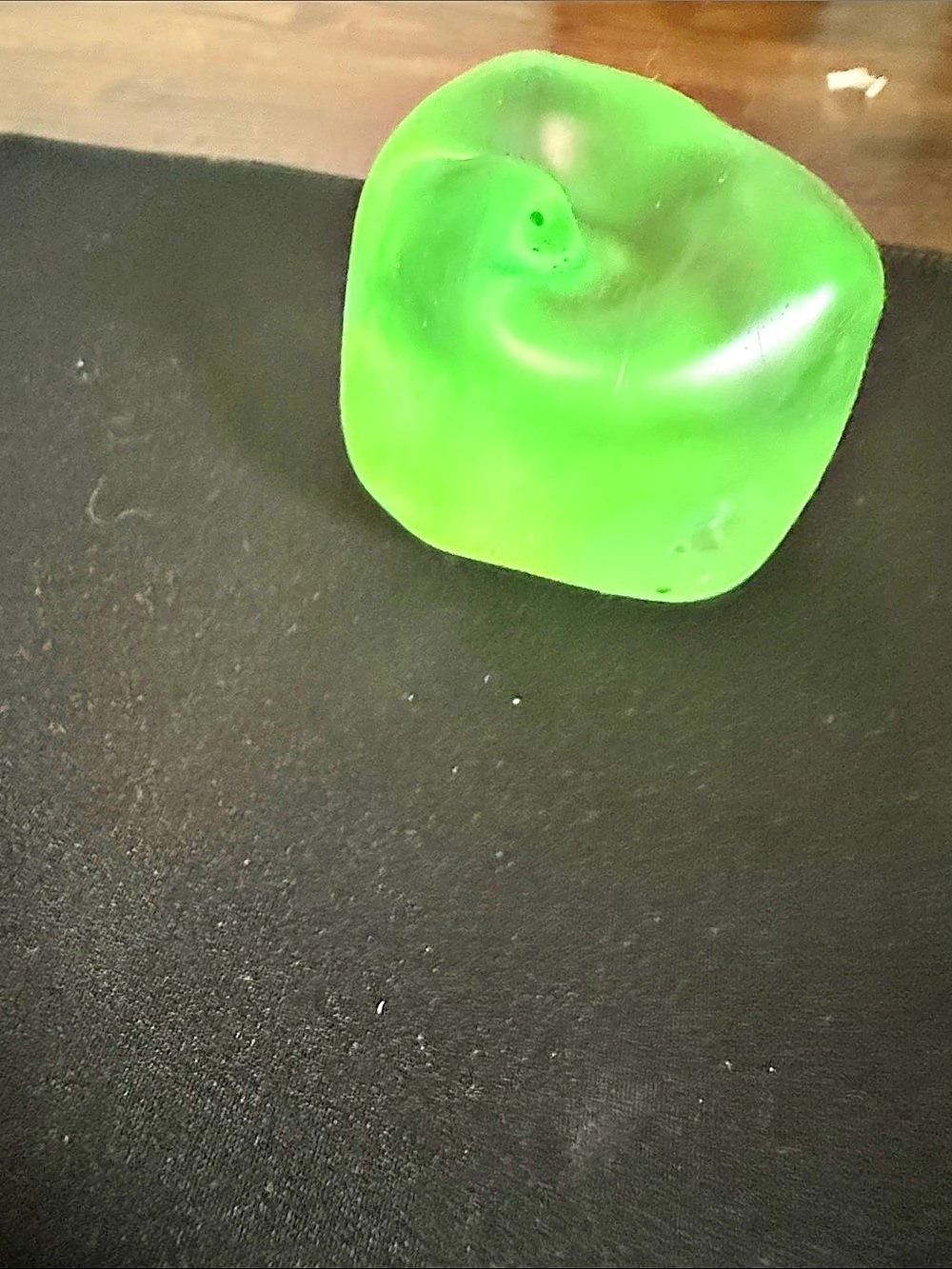 Translucent Green Sculpture